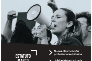 Concentración en el Ministerio de Sanidad: el personal sanitario exige mejoras en el Estatuto Marco y condiciones dignas