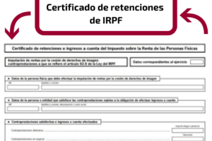 ¡YA PUEDES DESCARGAR TU CERTIFICADO IRPF 2024!