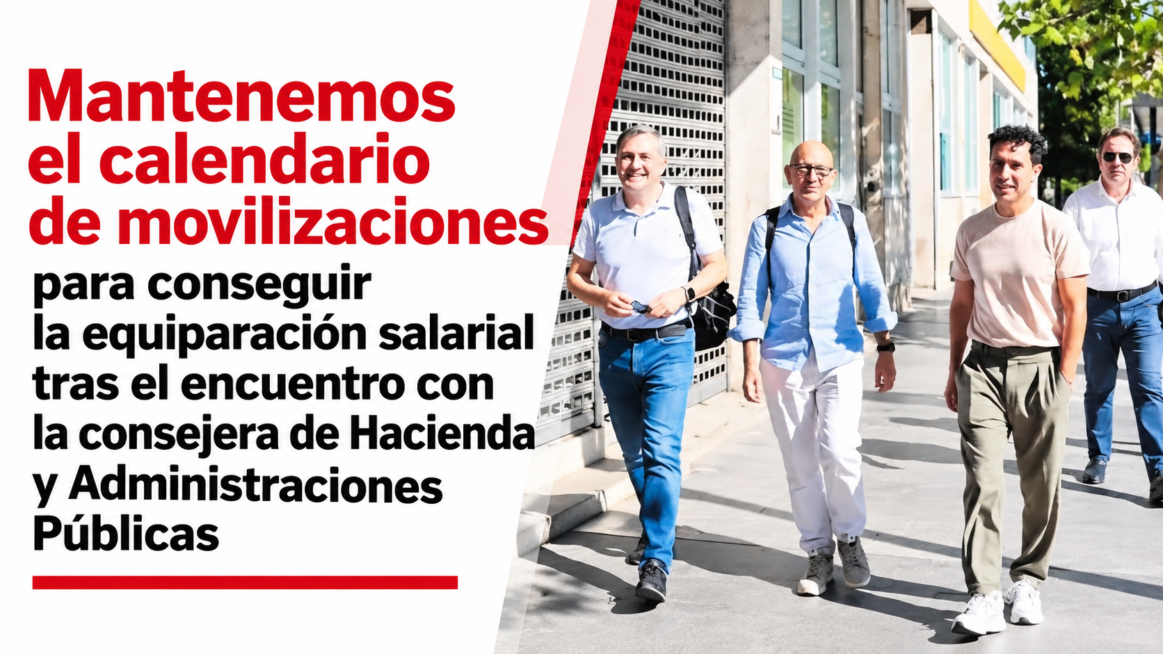 Mismo trabajo, mismo salario