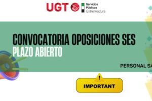 #UGTSalud | Convocatoria de Oposiciones SES: Personal de Gestión y Servicios