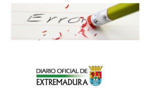Corrección de errores. Procesos selectivos