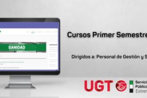 #UGTSalud | ¡Cursos de Formación Online para Personal de Gestión y Servicios en el Primer Semestre de 2024!