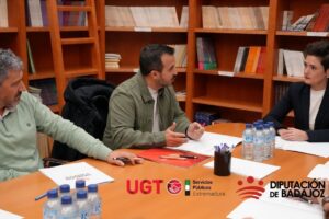 UGT valora el Acuerdo con la Diputación como un paso decisivo hacia una Administración más justa, eficiente y al servicio de los municipios y de la ciudadanía de Badajoz