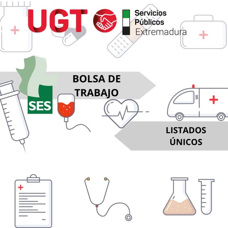 Lee más sobre el artículo #UGTSalud | Bolsa. Listados Únicos de Personal Sanitario.