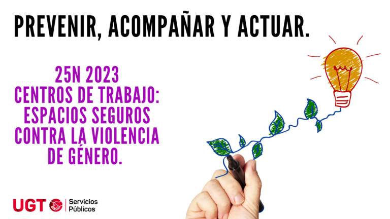 Lee más sobre el artículo Prevenir, acompañar y actuar. Centros de trabajo: espacios seguro contra la violencia de género