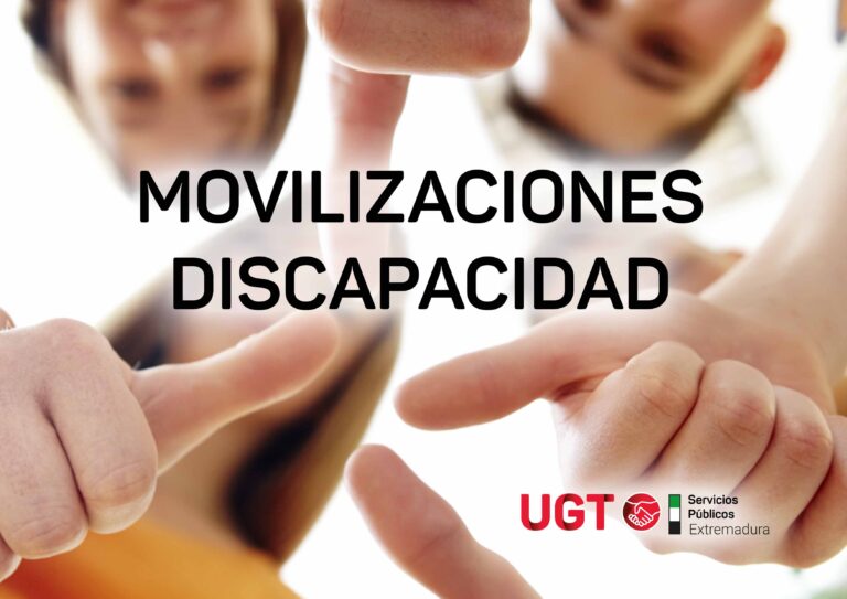 Lee más sobre el artículo #UGTDiscapacidad | Nos movilizamos el 12 de Marzo en toda España por el Convenio de Discapacidad