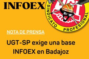 UGT reitera la necesidad de ampliar los recursos del Plan INFOEX con la creación de una nueva base en Badajoz