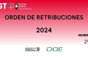 #UGTSalud | Actualización Orden de Retribuciones 2024.