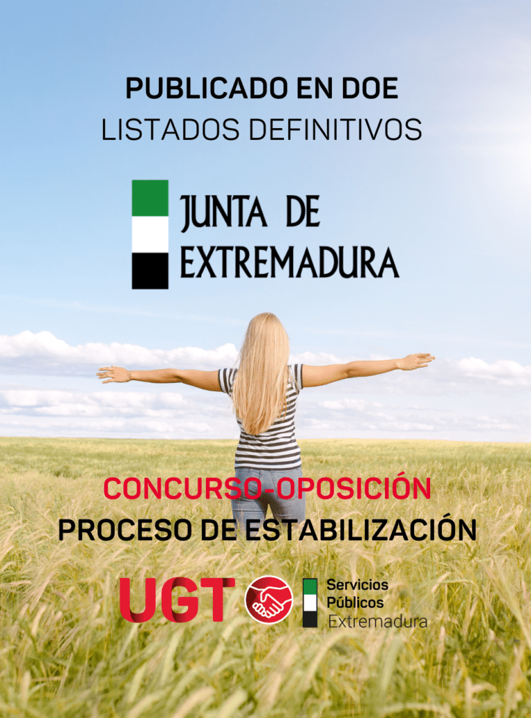 Lee más sobre el artículo Relaciones de aprobados. Concurso-Oposición. Proceso de estabilización.