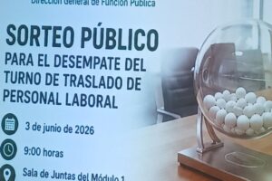Sorteo Público para el desempate en el Turno de Traslado de Personal Laboral