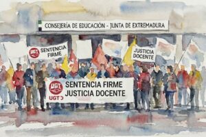Nuevo revés judicial a la Junta: UGT-SP Extremadura obtiene tres nuevas sentencias que la condenan por aplicar incorrectamente una subida salarial al personal docente
