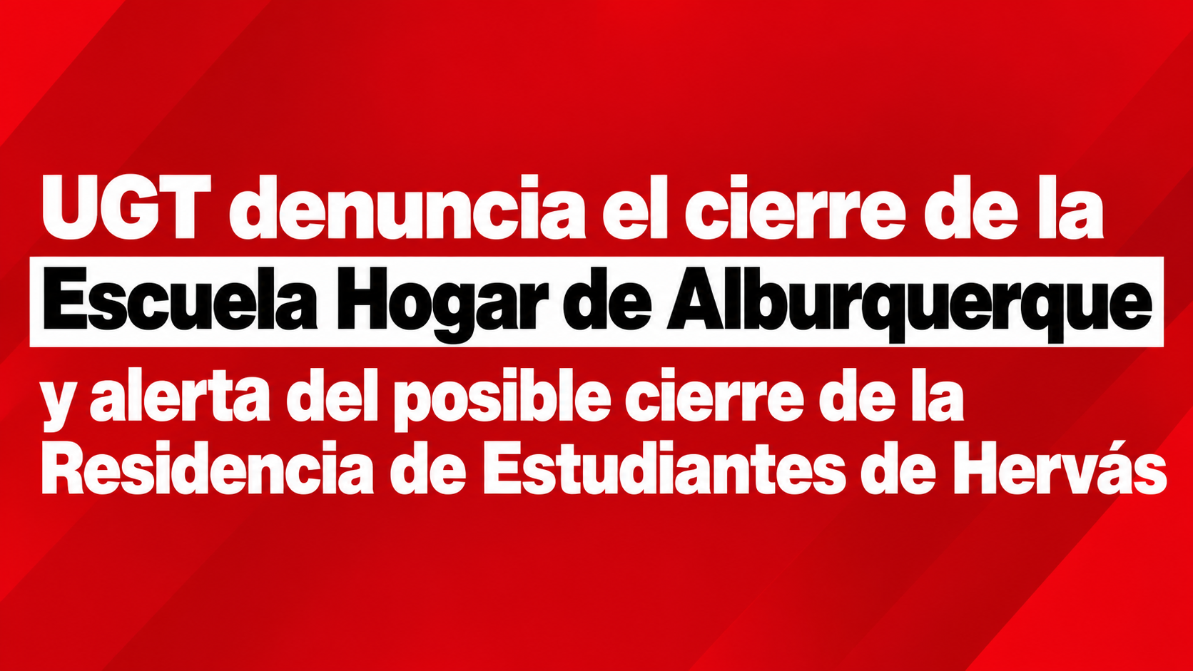 Cierre de centros educativos