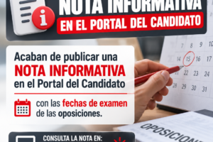 Fecha, lugar y hora de exámenes de la Junta de Extremadura