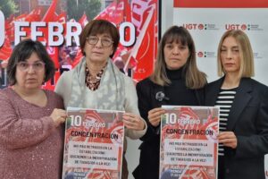 UGT-SP Extremadura convoca una concentración para denunciar el retraso en el proceso de estabilización