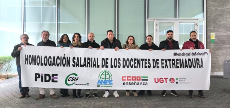 Lee más sobre el artículo Ruptura sindical con la Consejería de Educación ante el bloqueo de la homologación salarial docente