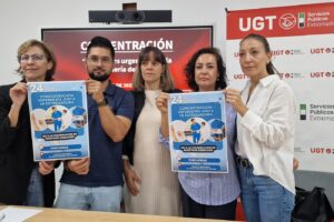 UGT convoca concentración frente al SEPAD por el abandono institucional del personal de enfermería