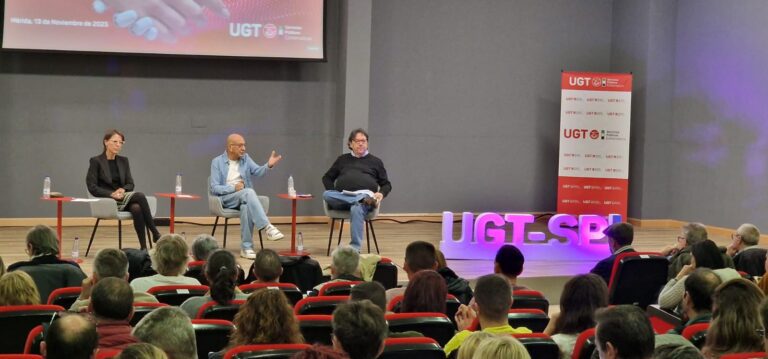 Lee más sobre el artículo UGT Servicios Públicos Extremadura celebra sus I Jornadas de Delegadas y Delegados: «Servicios Públicos y Democracia»