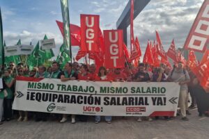 UGT advierte de que, si la consejera no convoca la negociación, tendrá que sentarse con el comité de huelga