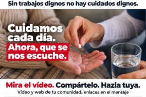 UGT impulsa en Extremadura la campaña «Por la dignidad de los cuidados»