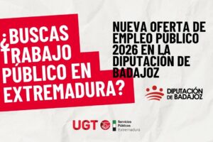 Oferta de Empleo Público 2026 de la Diputación de Badajoz y sus organismos autónomos
