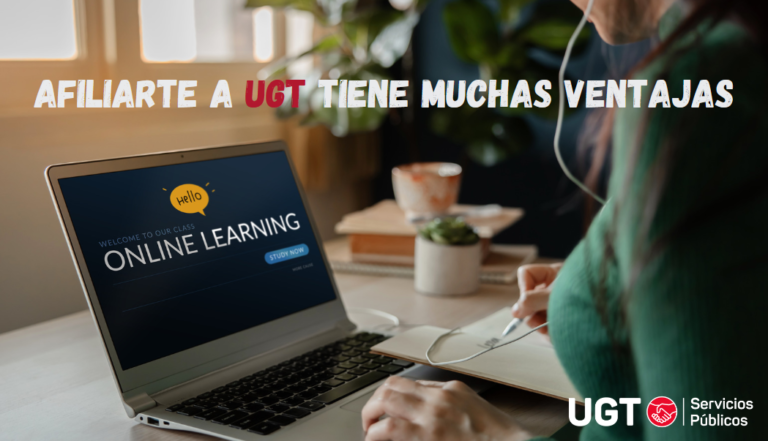 Lee más sobre el artículo Ser afiliado/a UGT Servicios Públicos: ventajas para formarte