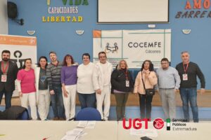 UGT gana las elecciones sindicales en Cocemfe Cáceres