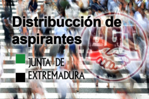 Nota informativa y distribución por aulas. Lista de espera Auxiliar de Enfermería