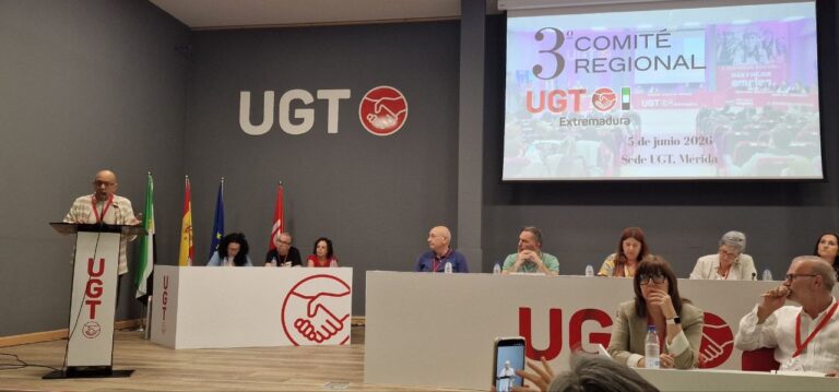 Lee más sobre el artículo UGT se planta ante Vox: “Seremos el muro de contención frente al ataque a los derechos de las trabajadoras y trabajadores”