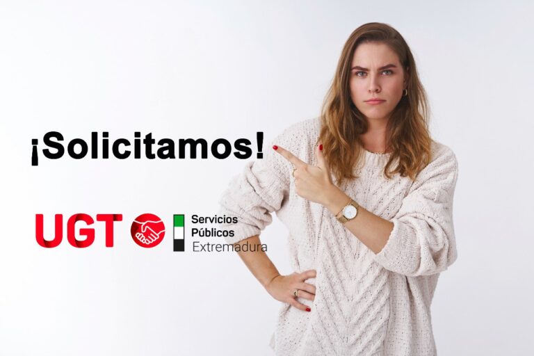 Lee más sobre el artículo UGT solicita información sobre las plazas de ATE-Cuidador/a. Junta de Extremadura