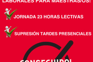 UGT SP exige la inmediata convocatoria de negociación para suprimir las tarde presenciales de las maestras y los maestros de Extremadura