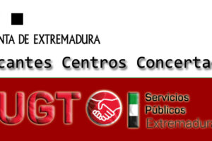 UGTConcertada #Empleo|10 Vacantes en Centros Concertados de Extremadura