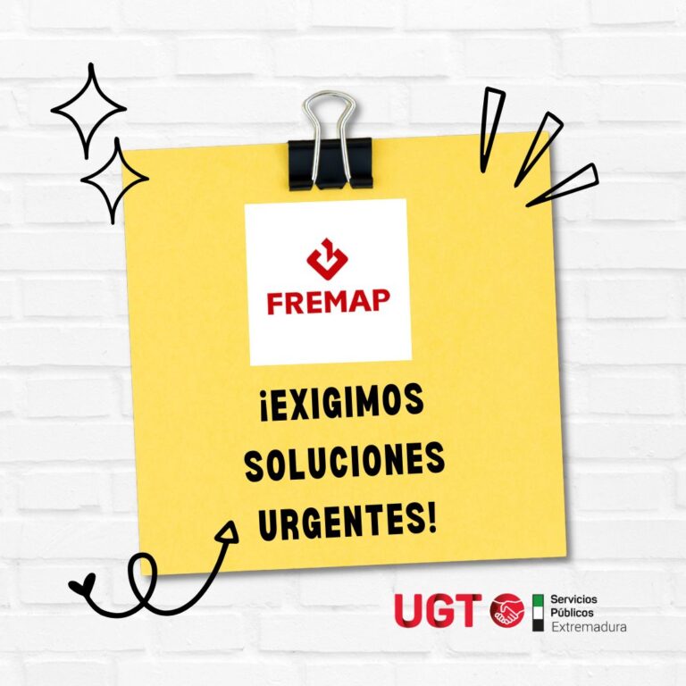 Lee más sobre el artículo UGT exige soluciones urgentes ante los fallos en la cobertura de la mutua de la Junta de Extremadura